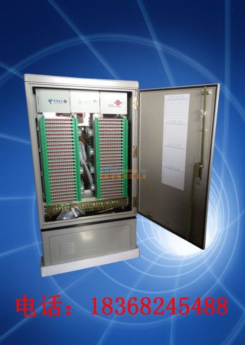 576芯光缆交接箱共建共享光纤配线柜 启宏通信的创新与生产实践